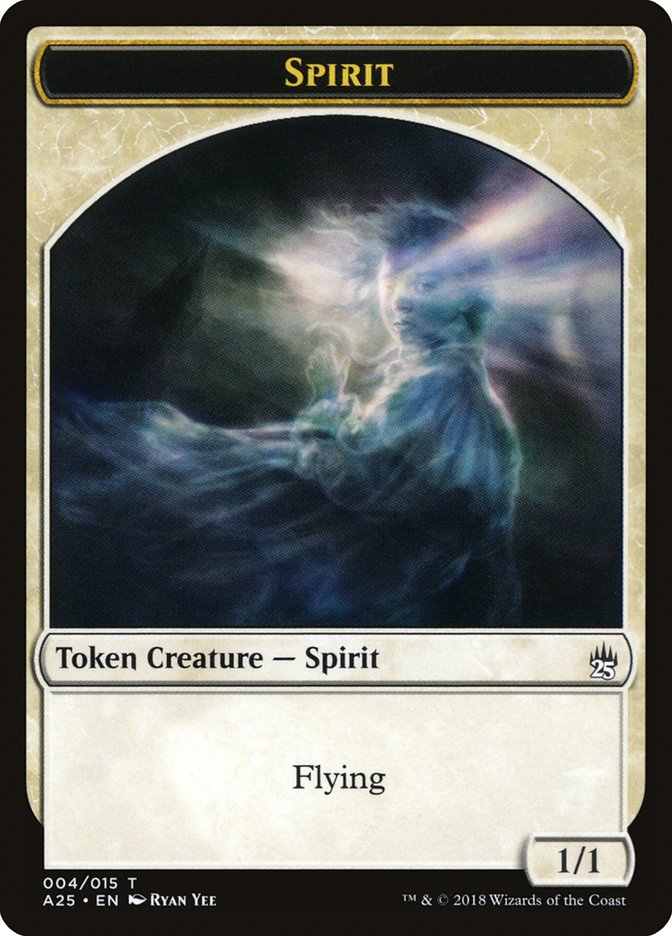 Spirit (004/015) [Masters 25 Tokens] | Cards and Coasters CA