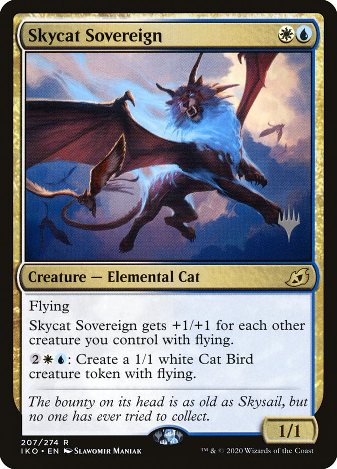 Skycat Sovereign (Promo Pack) [Ikoria: Lair of Behemoths Promos] | Cards and Coasters CA