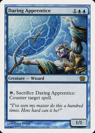 Daring Apprentice [Eighth Edition] | Cards and Coasters CA