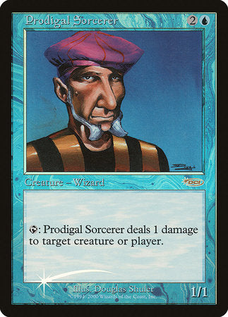 Prodigal Sorcerer [Friday Night Magic 2000] | Cards and Coasters CA