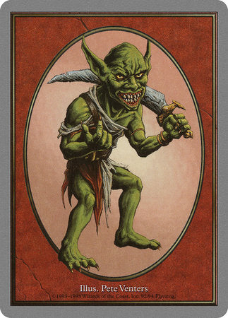 Goblin Token [Unglued Tokens] | Cards and Coasters CA