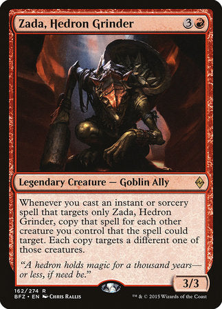 Zada, Hedron Grinder [Battle for Zendikar] | Cards and Coasters CA