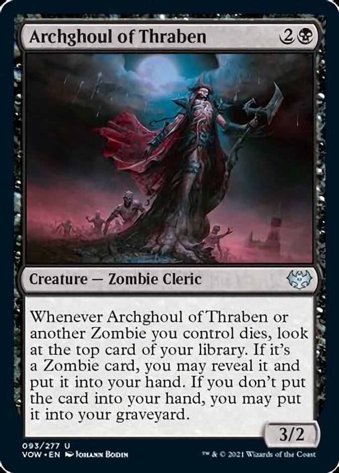 Archghoul of Thraben [Innistrad: Crimson Vow] | Cards and Coasters CA