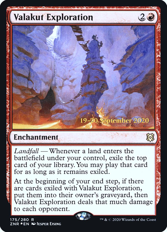 Valakut Exploration  [Zendikar Rising Prerelease Promos] | Cards and Coasters CA