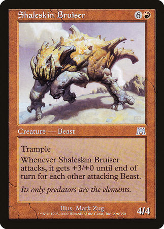 Shaleskin Bruiser [Onslaught] | Cards and Coasters CA