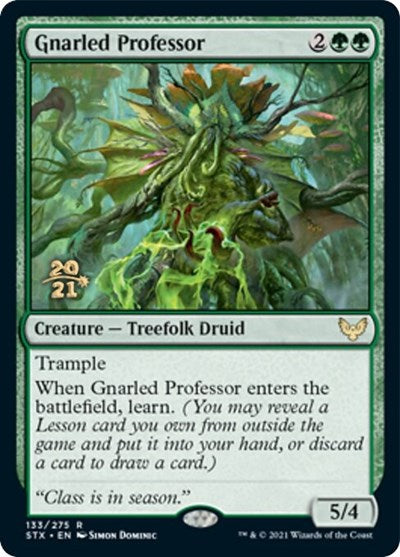 Gnarled Professor [Strixhaven: School of Mages Prerelease Promos] | Cards and Coasters CA