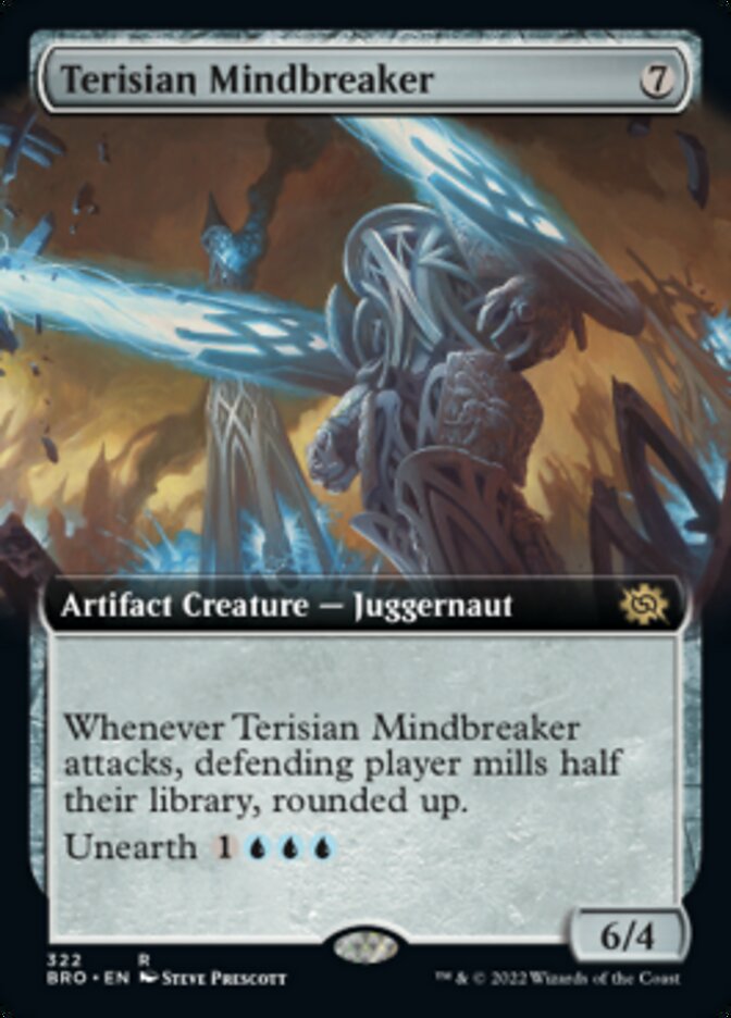 Terisian Mindbreaker (Extended Art) [The Brothers' War] | Cards and Coasters CA