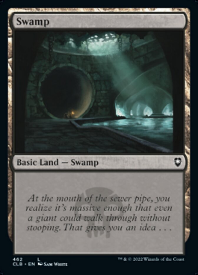 Swamp (462) [Commander Legends: Battle for Baldur's Gate] | Cards and Coasters CA