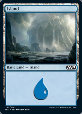 Island [Core Set 2021] | Cards and Coasters CA