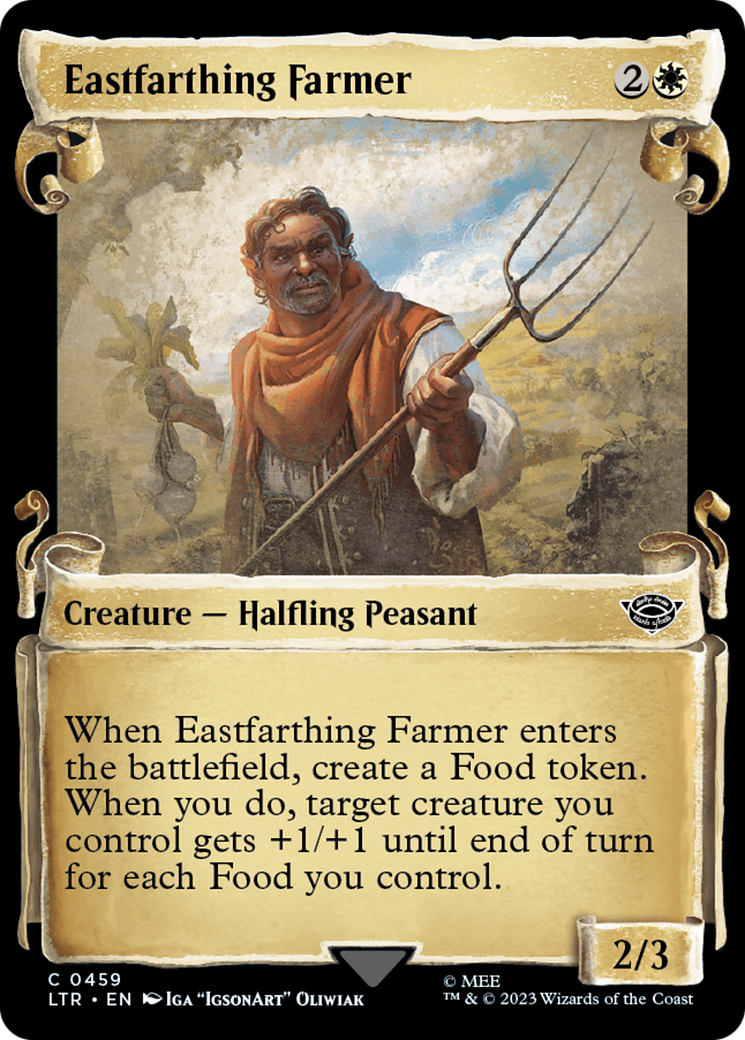 Eastfarthing Farmer [The Lord of the Rings: Tales of Middle-Earth Showcase Scrolls] | Cards and Coasters CA