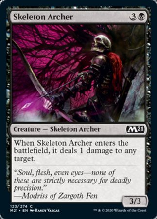 Skeleton Archer [Core Set 2021] | Cards and Coasters CA