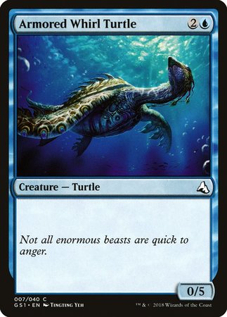 Armored Whirl Turtle [Global Series Jiang Yanggu & Mu Yanling] | Cards and Coasters CA