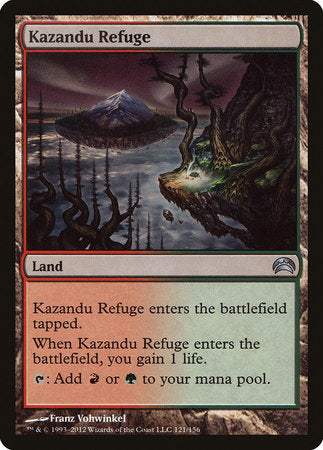 Kazandu Refuge [Planechase 2012] | Cards and Coasters CA