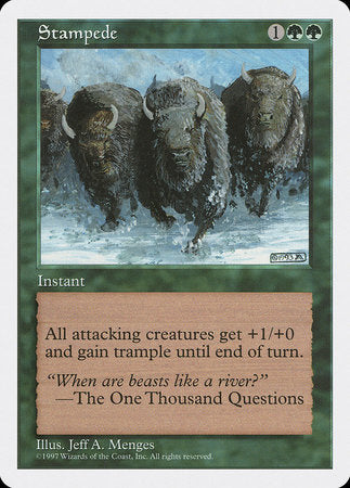 Stampede [Fifth Edition] | Cards and Coasters CA
