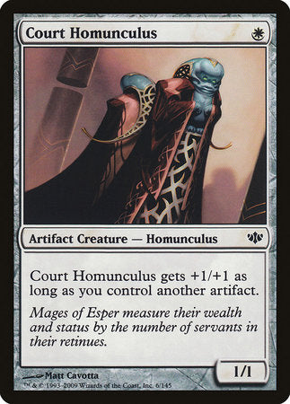 Court Homunculus [Conflux] | Cards and Coasters CA