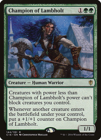 Champion of Lambholt [Commander 2016] | Cards and Coasters CA