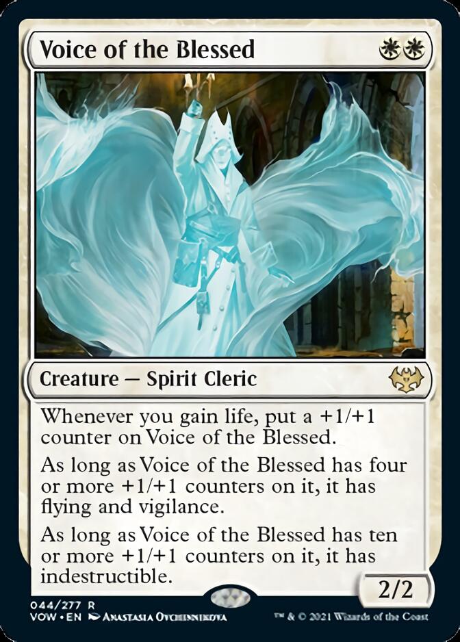 Voice of the Blessed [Innistrad: Crimson Vow] | Cards and Coasters CA