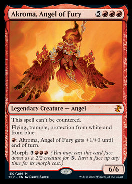 Akroma, Angel of Fury [Time Spiral Remastered] | Cards and Coasters CA