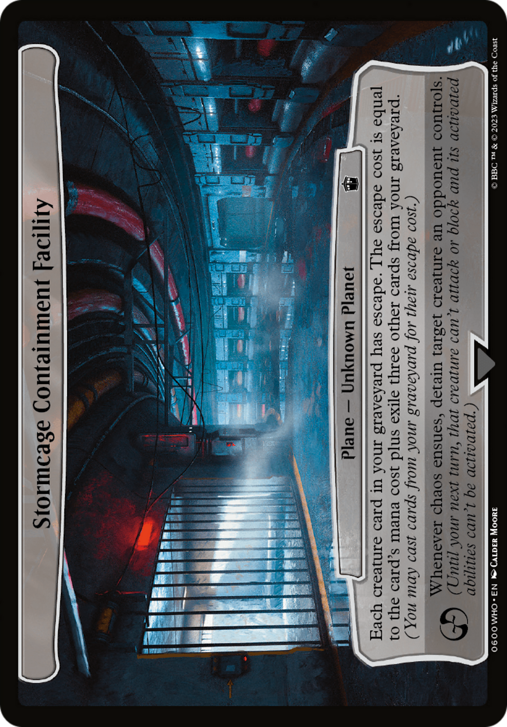 Stormcage Containment Facility [Planechase] | Cards and Coasters CA