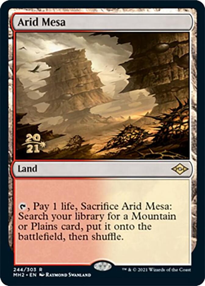 Arid Mesa [Modern Horizons 2 Prerelease Promos] | Cards and Coasters CA