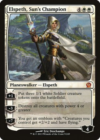 Elspeth, Sun's Champion [Theros] | Cards and Coasters CA