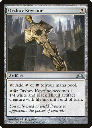 Orzhov Keyrune [Gatecrash] | Cards and Coasters CA