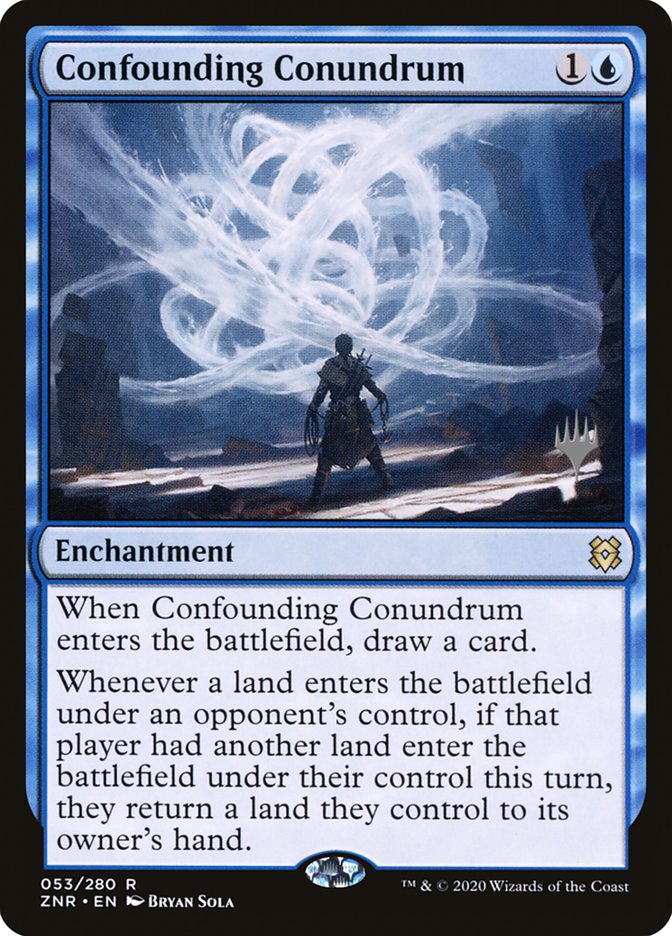 Confounding Conundrum (Promo Pack) [Zendikar Rising Promos] | Cards and Coasters CA