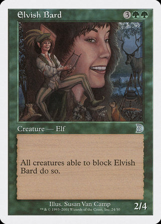 Elvish Bard [Deckmasters] | Cards and Coasters CA