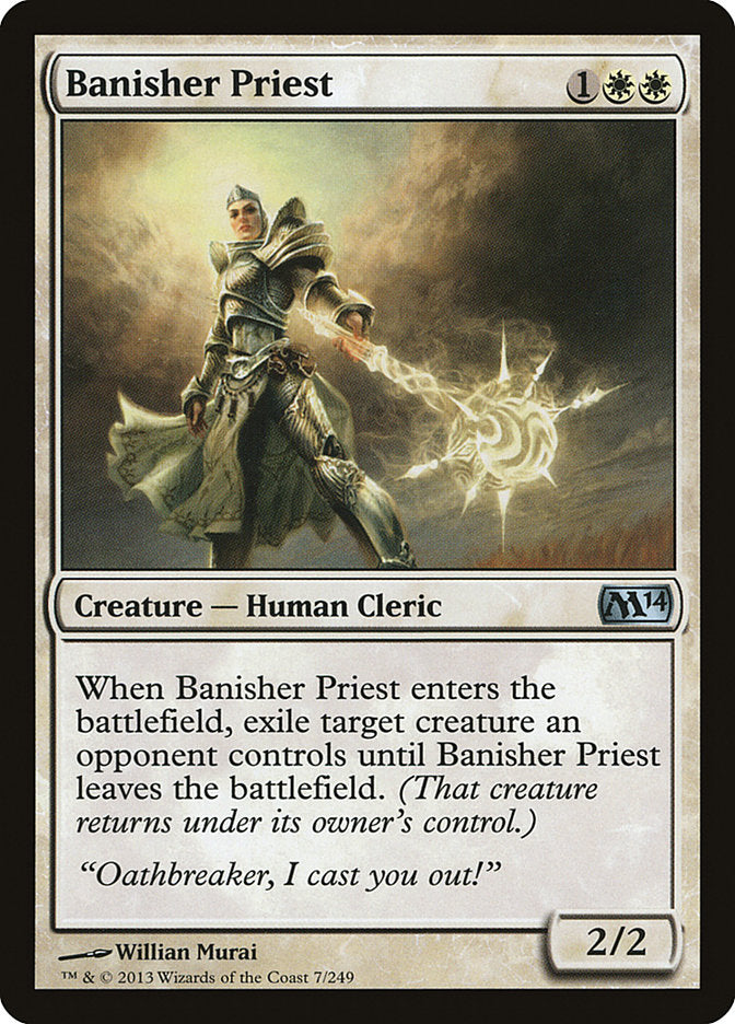 Banisher Priest [Magic 2014] | Cards and Coasters CA