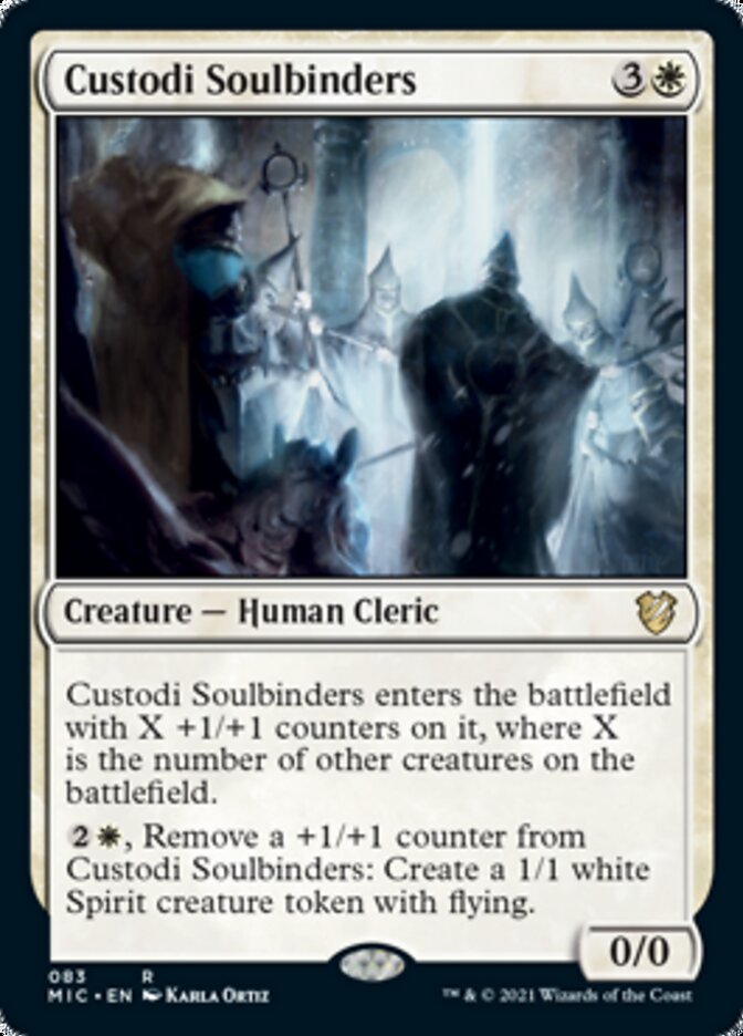 Custodi Soulbinders [Innistrad: Midnight Hunt Commander] | Cards and Coasters CA