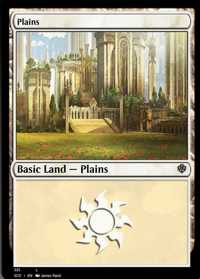 Plains (335) [Starter Commander Decks] | Cards and Coasters CA