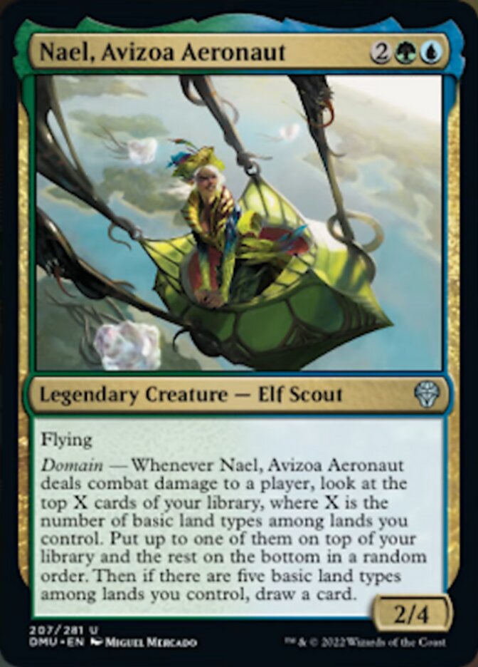 Nael, Avizoa Aeronaut [Dominaria United] | Cards and Coasters CA