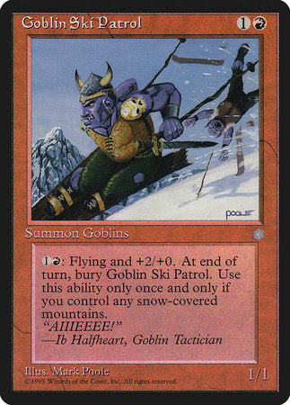 Goblin Ski Patrol [Ice Age] | Cards and Coasters CA