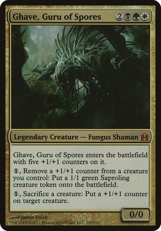 Ghave, Guru of Spores (Oversized) [Commander 2011 Oversized] | Cards and Coasters CA