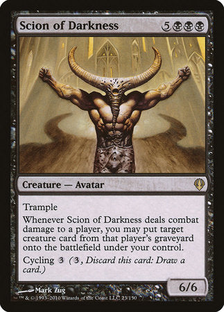 Scion of Darkness [Archenemy] | Cards and Coasters CA