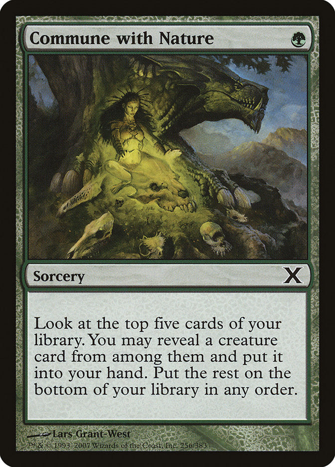 Commune with Nature [Tenth Edition] | Cards and Coasters CA