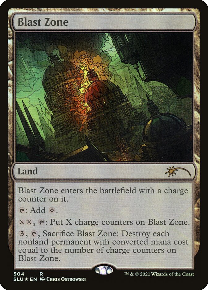 Blast Zone [Secret Lair: Ultimate Edition 2] | Cards and Coasters CA