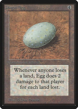 Dingus Egg [Limited Edition Beta] | Cards and Coasters CA