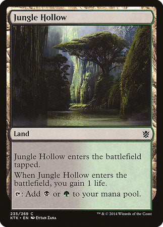 Jungle Hollow [Khans of Tarkir] | Cards and Coasters CA