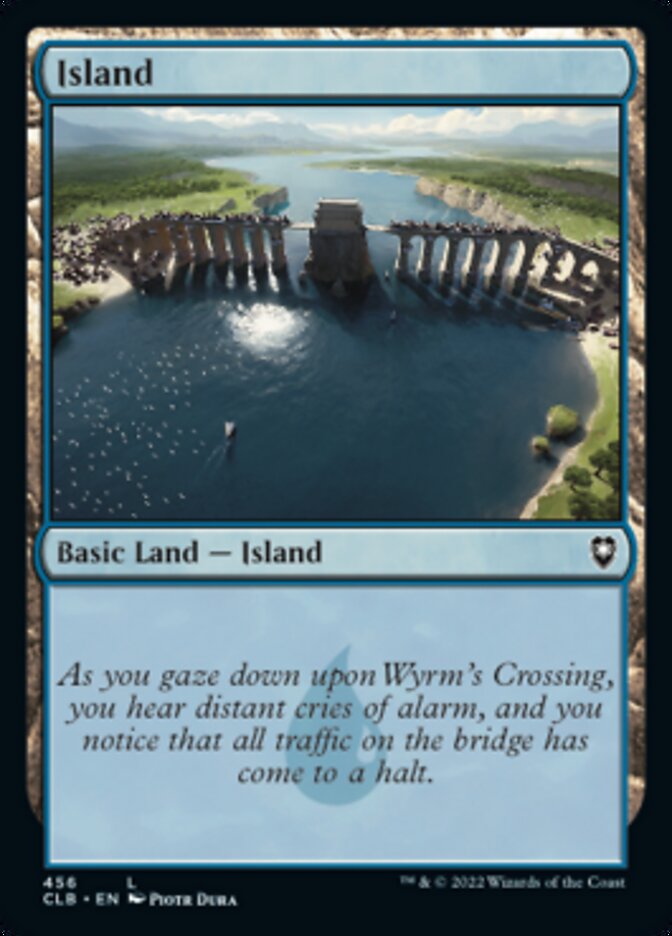 Island (456) [Commander Legends: Battle for Baldur's Gate] | Cards and Coasters CA