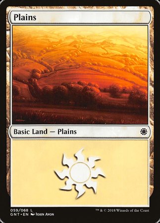 Plains (59) [Game Night] | Cards and Coasters CA