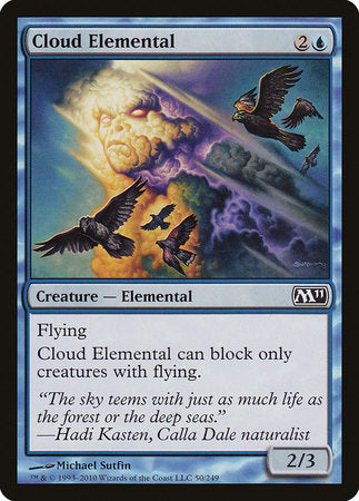 Cloud Elemental [Magic 2011] | Cards and Coasters CA