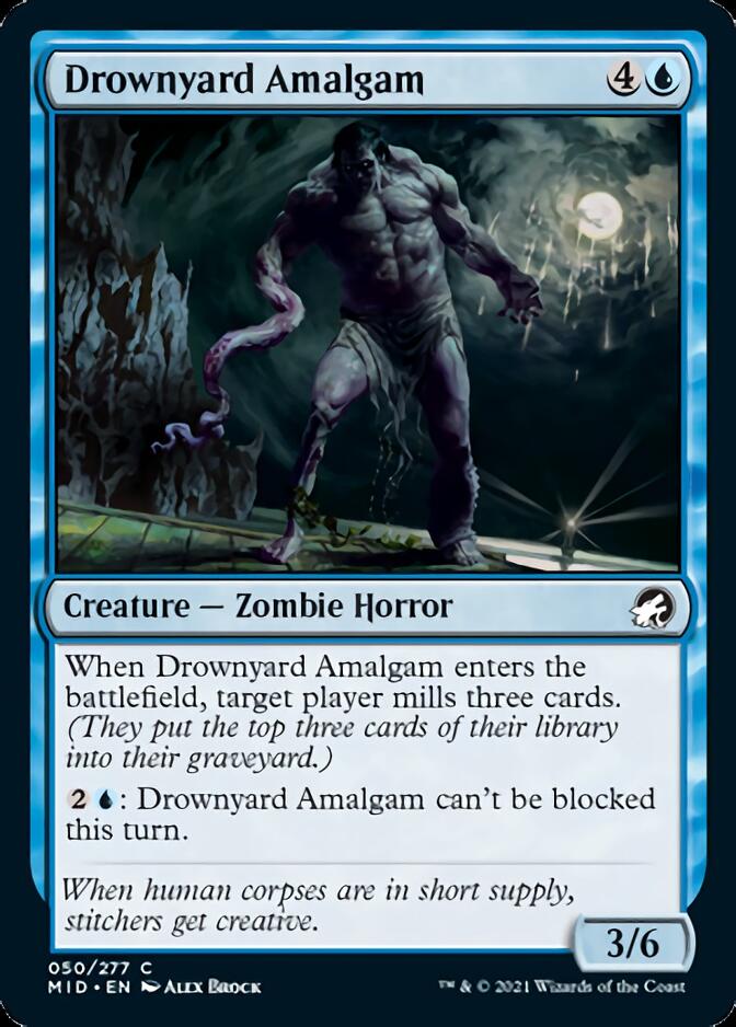 Drownyard Amalgam [Innistrad: Midnight Hunt] | Cards and Coasters CA