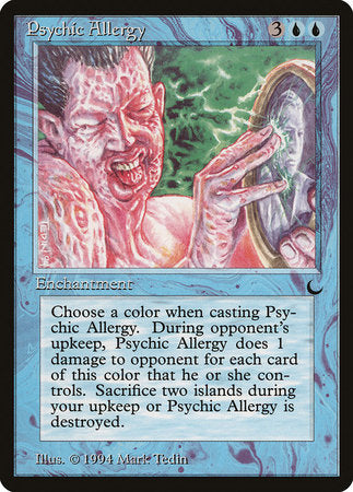 Psychic Allergy [The Dark] | Cards and Coasters CA