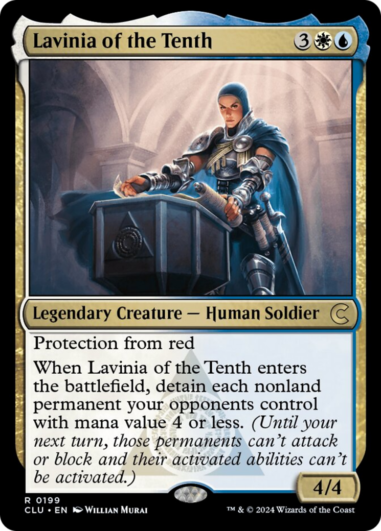 Lavinia of the Tenth [Ravnica: Clue Edition] | Cards and Coasters CA