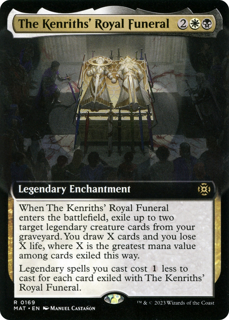 The Kenriths' Royal Funeral (Extended Art) [March of the Machine: The Aftermath] | Cards and Coasters CA