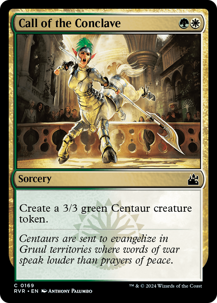 Call of the Conclave [Ravnica Remastered] | Cards and Coasters CA
