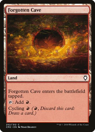 Forgotten Cave [Commander Anthology Volume II] | Cards and Coasters CA