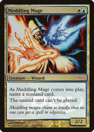 Meddling Mage [Judge Gift Cards 2006] | Cards and Coasters CA