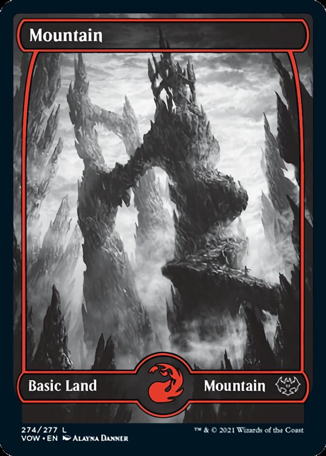 Mountain (274) [Innistrad: Crimson Vow] | Cards and Coasters CA